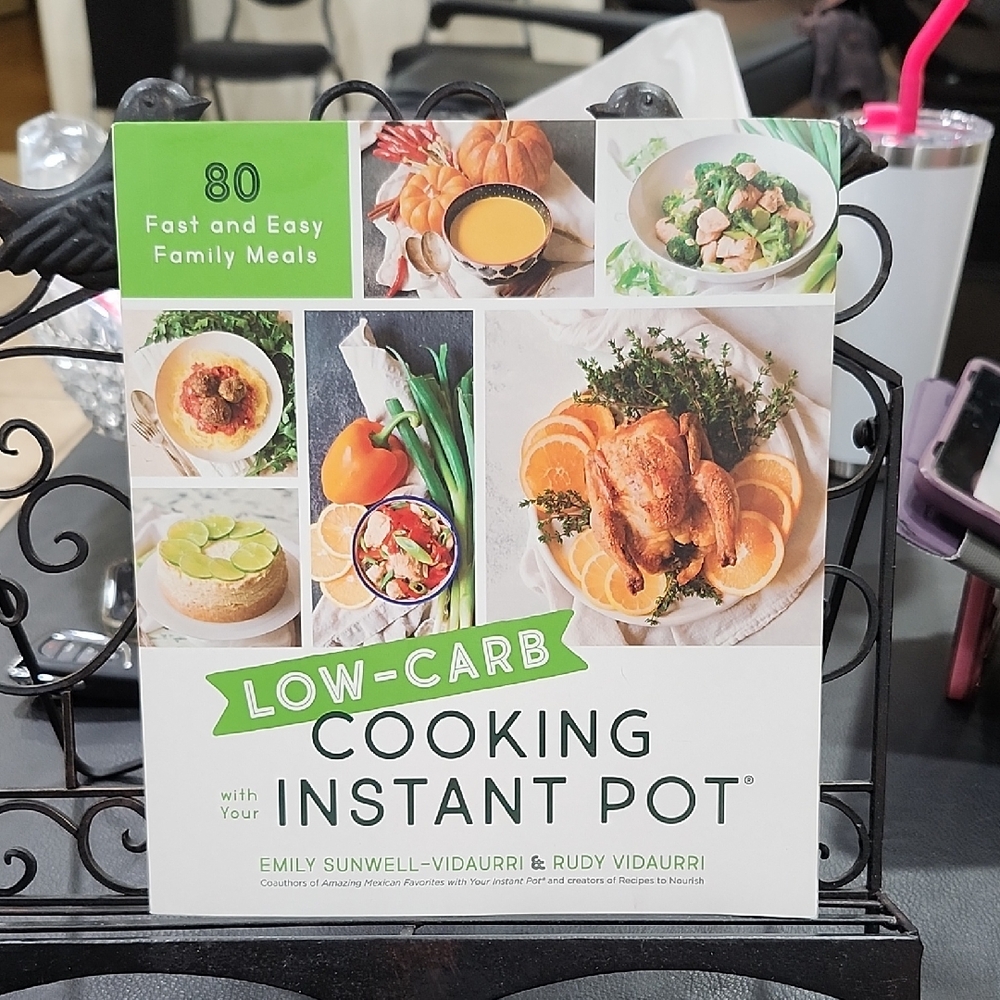 LOW-CARB COOKING with YOUR INSTANT POT COOKBOOK